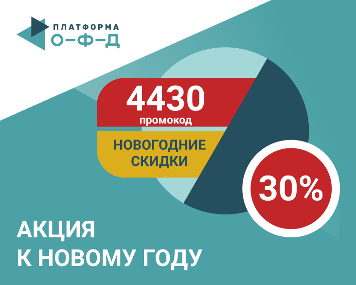 «Платформа ОФД» запустила новогоднюю акцию для новых клиентов